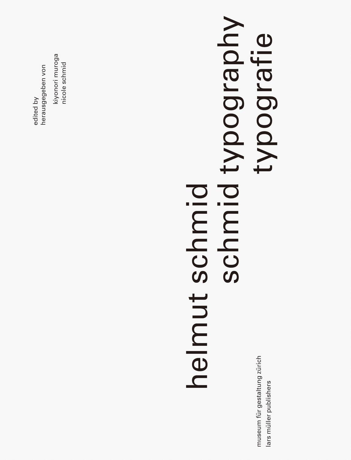 Helmut Schmid : Schmid typography