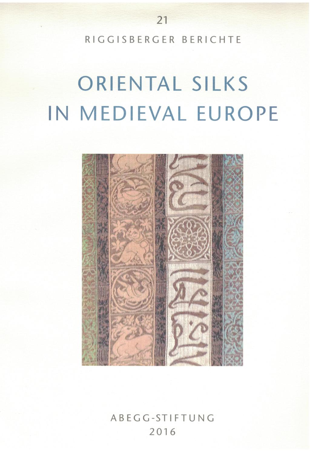 Oriental silks in medieval Europe