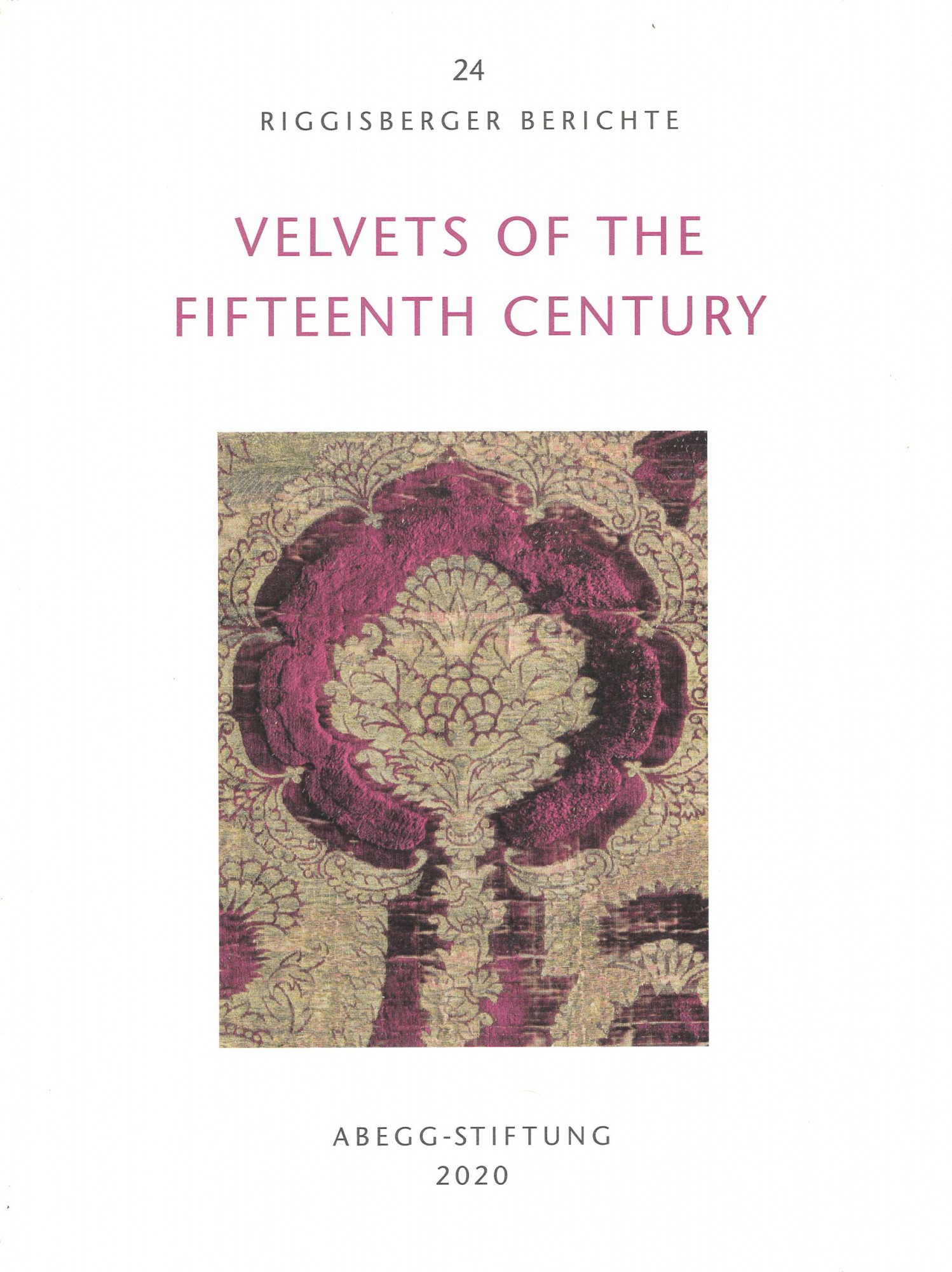 Velvets of the fifteenth century