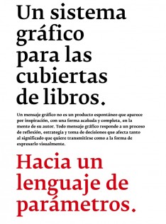 Un sistema gráfico para las cubiertas de libros : hacia un lenguaje de parámetros